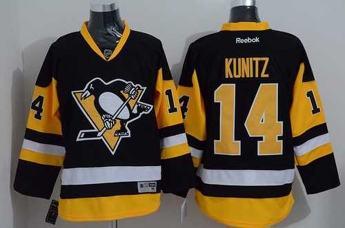 Pittsburgh Penguins #14 Chris Kunitz Black Third Jerseys,We sell and wholesale Pittsburgh Penguins #14 Chris Kunitz Black Third Jerseys on line form chian!