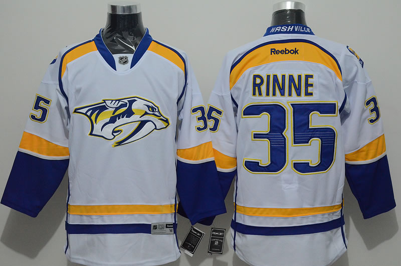 Nashville Predators #35 Pekka Rinne White Jerseys,We sell and wholesale Nashville Predators #35 Pekka Rinne White Jerseys on line form chian!