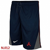 Nike Atlanta Braves Performance Training MLB Short Dark Blue 2,baseball caps,new era cap wholesale,wholesale hats