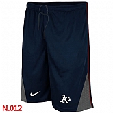 Nike Oakland Athletics Performance Training MLB Short Dark Blue,baseball caps,new era cap wholesale,wholesale hats