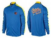 MLB Baltimore Orioles Team Logo 2015 Men Baseball Jacket (17),baseball caps,new era cap wholesale,wholesale hats