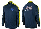 MLB New York Mets Team Logo 2015 Men Baseball Jacket (1),baseball caps,new era cap wholesale,wholesale hats