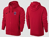 Men Dallas Cowboys Team Logo Full Zip NFL Hoodie (19),baseball caps,new era cap wholesale,wholesale hats