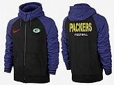 Men Green Bay Packers Team Logo Full Zip NFL Hoodie (15),baseball caps,new era cap wholesale,wholesale hats