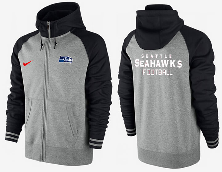 Men Seattle Seahawks Team Logo Full Zip NFL Hoodie (15),We sell and wholesale Men Seattle Seahawks Team Logo Full Zip NFL Hoodie (15) on line form chian!