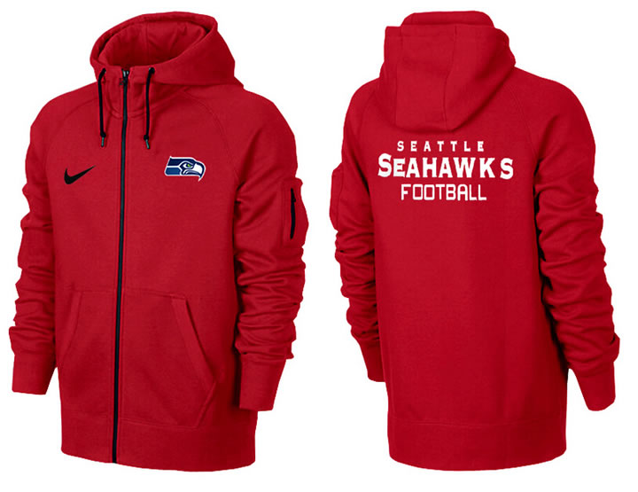 Men Seattle Seahawks Team Logo Full Zip NFL Hoodie (22),We sell and wholesale Men Seattle Seahawks Team Logo Full Zip NFL Hoodie (22) on line form chian!