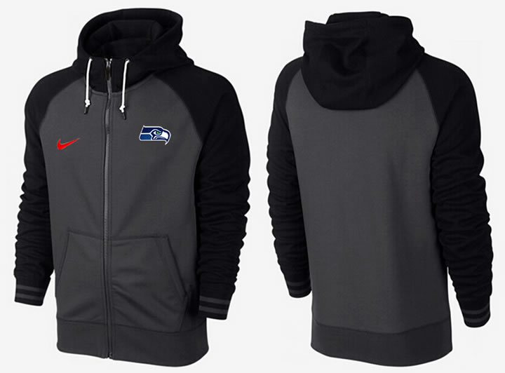 Men Seattle Seahawks Team Logo Full Zip NFL Hoodie (4),We sell and wholesale Men Seattle Seahawks Team Logo Full Zip NFL Hoodie (4) on line form chian!
