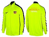 NFL Cincinnati Bengals Team Logo 2015 Men Football Jacket (14),baseball caps,new era cap wholesale,wholesale hats