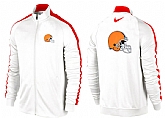NFL Cleveland Browns Team Logo 2015 Men Football Jacket (10),baseball caps,new era cap wholesale,wholesale hats