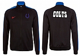 NFL Indianapolis Colts Team Logo 2015 Men Football Jacket (24),baseball caps,new era cap wholesale,wholesale hats