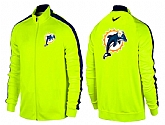 NFL Miami Dolphins Team Logo 2015 Men Football Jacket (14)