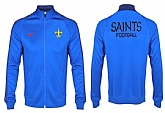 NFL New Orleans Saints Team Logo 2015 Men Football Jacket (9),baseball caps,new era cap wholesale,wholesale hats