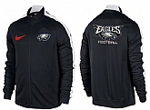 NFL Philadelphia Eagles Team Logo 2015 Men Football Jacket (25),baseball caps,new era cap wholesale,wholesale hats