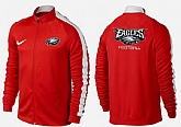NFL Philadelphia Eagles Team Logo 2015 Men Football Jacket (30),baseball caps,new era cap wholesale,wholesale hats