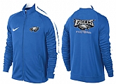 NFL Philadelphia Eagles Team Logo 2015 Men Football Jacket (35),baseball caps,new era cap wholesale,wholesale hats