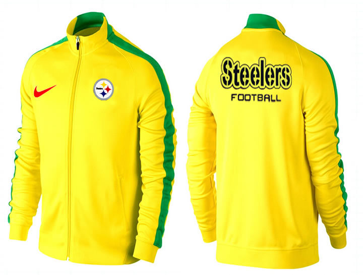 NFL Pittsburgh Steelers Team Logo 2015 Men Football Jacket (23),We sell and wholesale NFL Pittsburgh Steelers Team Logo 2015 Men Football Jacket (23) on line form chian!