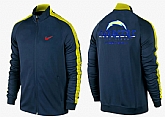 NFL San Diego Chargers Team Logo 2015 Men Football Jacket (15),baseball caps,new era cap wholesale,wholesale hats