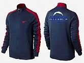 NFL San Diego Chargers Team Logo 2015 Men Football Jacket (19),baseball caps,new era cap wholesale,wholesale hats