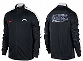 NFL San Diego Chargers Team Logo 2015 Men Football Jacket (25),baseball caps,new era cap wholesale,wholesale hats