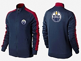 NHL Edmonton Oilers Team Logo 2015 Men Hockey Jacket (19),baseball caps,new era cap wholesale,wholesale hats