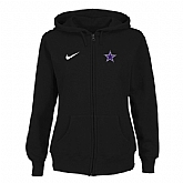 Women Dallas cowboys Tailgater Full Zip Hoodie - Black,baseball caps,new era cap wholesale,wholesale hats