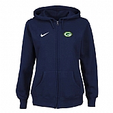 Women Green Bay Packers Tailgater Full Zip Hoodie - Blue,baseball caps,new era cap wholesale,wholesale hats