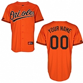 Customized Baltimore Orioles Baseball Jersey-Women's Stitched Alternate Orange Cool Base MLB Jersey,baseball caps,new era cap wholesale,wholesale hats