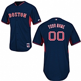 Customized Boston Red Sox MLB Jersey-Men's Stitched 2014 Road Cool Base BP Dark Blue Baseball Jersey,baseball caps,new era cap wholesale,wholesale hats