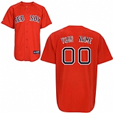 Customized Boston Red Sox MLB Jersey-Men's Stitched Red Home Baseball Jersey,baseball caps,new era cap wholesale,wholesale hats
