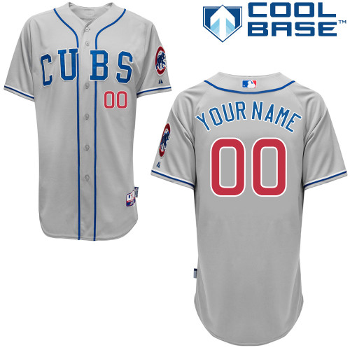 Customized Chicago Cubs Baseball Jersey-Women's Stitched 2014 Road Gray Cool Base MLB Jersey,We sell and wholesale Customized Chicago Cubs Baseball Jersey-Women's Stitched 2014 Road Gray Cool Base MLB Jersey on line form chian!