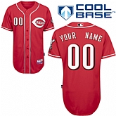 Customized Cincinnati Reds MLB Jersey-Men's Stitched Alternate Red Cool Base Baseball Jersey,baseball caps,new era cap wholesale,wholesale hats