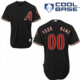 Customized Youth MLB Jersey-Arizona Diamondbacks Stitched Alternate Home Black Cool Base Baseball Jersey,baseball caps,new era cap wholesale,wholesale hats