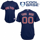 Customized Youth MLB Jersey-Boston Red Sox Stitched Alternate Dark Blue Cool Base Baseball Jersey,baseball caps,new era cap wholesale,wholesale hats