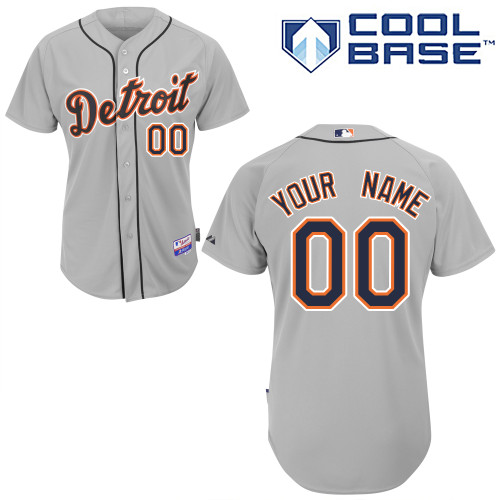 Customized Youth MLB Jersey-Detroit Tigers Stitched Road Gray Cool Base Baseball Jersey,We sell and wholesale Customized Youth MLB Jersey-Detroit Tigers Stitched Road Gray Cool Base Baseball Jersey on line form chian!