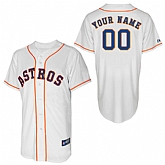 Customized Youth MLB Jersey-Houston Astros Stitched Home White Cool Base Baseball Jersey,baseball caps,new era cap wholesale,wholesale hats