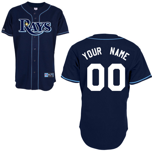 Customized Youth MLB Jersey-Tampa Bay Rays Stitched Alternate Dark Blue Cool Base Baseball Jersey,We sell and wholesale Customized Youth MLB Jersey-Tampa Bay Rays Stitched Alternate Dark Blue Cool Base Baseball Jersey on line form chian!