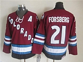 Colorado Avalanche #21 Peter Forsberg Red CCM Throwback Jerseys,baseball caps,new era cap wholesale,wholesale hats