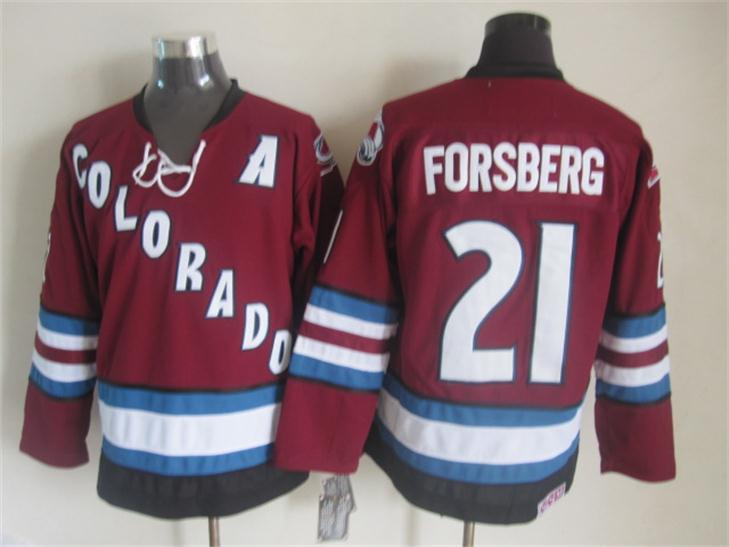 Colorado Avalanche #21 Peter Forsberg Red CCM Throwback Jerseys,We sell and wholesale Colorado Avalanche #21 Peter Forsberg Red CCM Throwback Jerseys on line form chian!