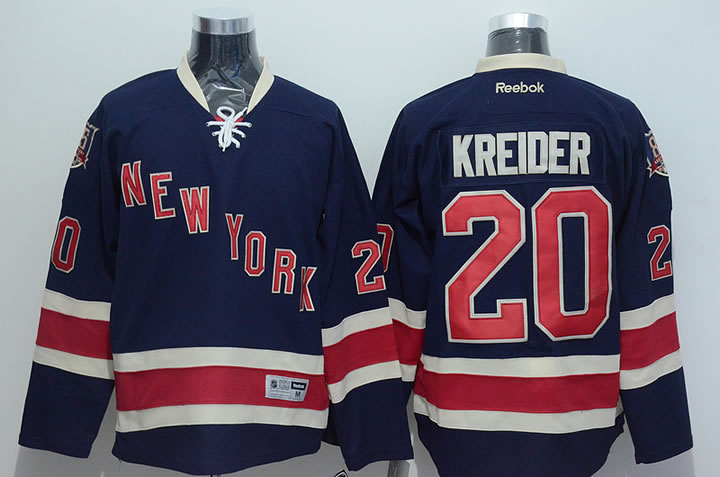 New York Rangers #20 Chris Kreider Dark Blue Jerseys,We sell and wholesale New York Rangers #20 Chris Kreider Dark Blue Jerseys on line form chian!