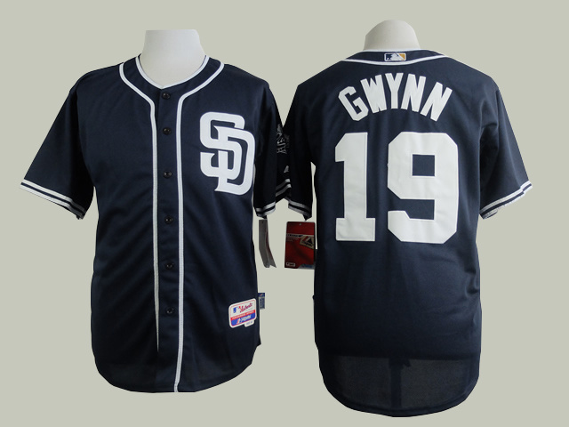 San Diego Padres #19 Tony Gwynn Dark Blue Cool Base Jersey,We sell and wholesale San Diego Padres #19 Tony Gwynn Dark Blue Cool Base Jersey on line form chian!