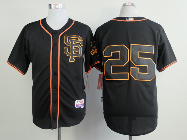San Francisco Giants #25 Bonds 2015 Black SF Edition Jersey,We sell and wholesale San Francisco Giants #25 Bonds 2015 Black SF Edition Jersey on line form chian!