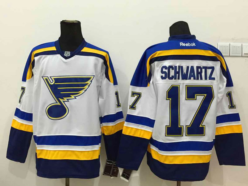St. Louis Blues #17 Jaden Schwartz 2014 White Jerseys,We sell and wholesale St. Louis Blues #17 Jaden Schwartz 2014 White Jerseys on line form chian!
