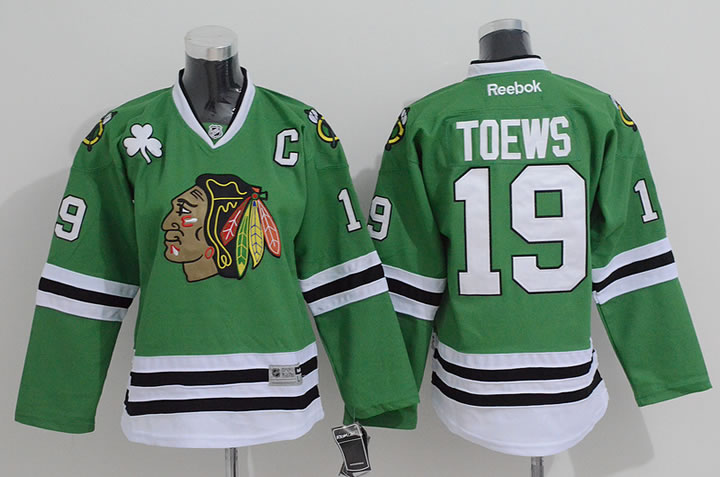 Youth Chicago Blackhawks #19 Jonathan Toews Green Jerseys,We sell and wholesale Youth Chicago Blackhawks #19 Jonathan Toews Green Jerseys on line form chian!