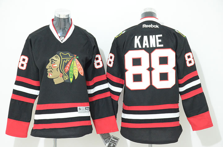Youth Chicago Blackhawks #88 Patrick Kane Black Jerseys,We sell and wholesale Youth Chicago Blackhawks #88 Patrick Kane Black Jerseys on line form chian!