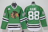 Youth Chicago Blackhawks #88 Patrick Kane Green Jerseys,baseball caps,new era cap wholesale,wholesale hats