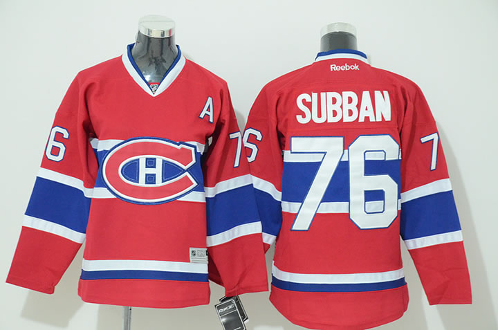 Youth Montreal Canadiens #76 Subban Red Jerseys,We sell and wholesale Youth Montreal Canadiens #76 Subban Red Jerseys on line form chian!