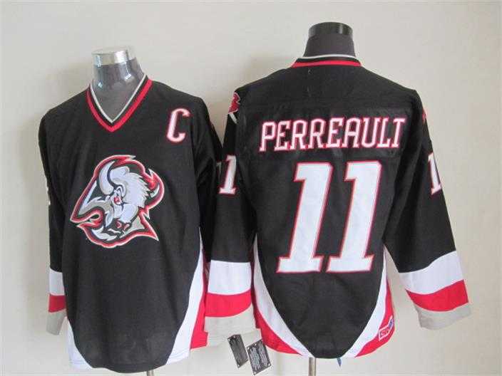 Buffalo Sabres #11 Perreault Black CCM Throwback Jerseys,We sell and wholesale Buffalo Sabres #11 Perreault Black CCM Throwback Jerseys on line form chian!