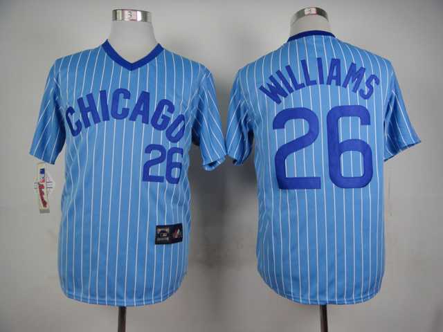 Chicago Cubs #26 Billy Williams Blue Pinstripe Throwback Pullover Jerseys,We sell and wholesale Chicago Cubs #26 Billy Williams Blue Pinstripe Throwback Pullover Jerseys on line form chian!