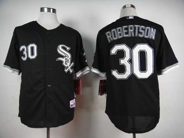 Chicago White Sox #30 David Robertson Black Jerseys,We sell and wholesale Chicago White Sox #30 David Robertson Black Jerseys on line form chian!