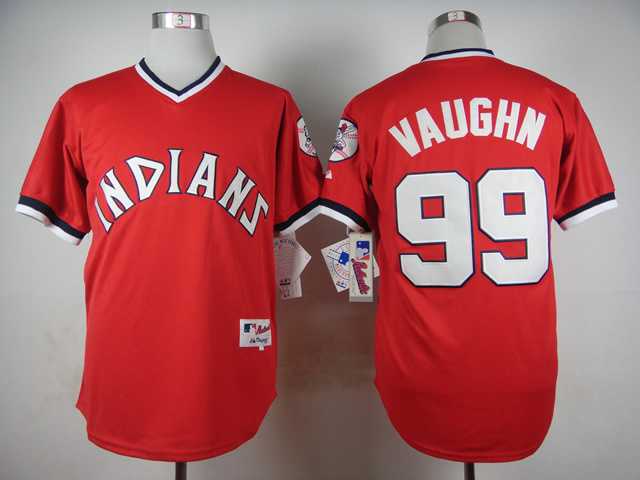 Cleveland Indians #99 Vaughn Red 1974 Throwback Pullover Jerseys,We sell and wholesale Cleveland Indians #99 Vaughn Red 1974 Throwback Pullover Jerseys on line form chian!